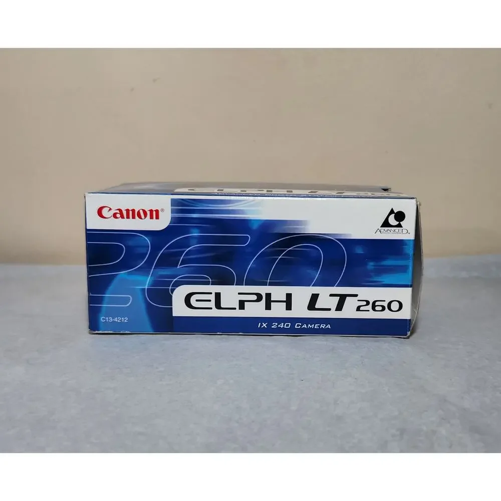 Canon ELPH LT260 APS Camera With Carry Case And Advantix Film 25 Exp.(Open Box)